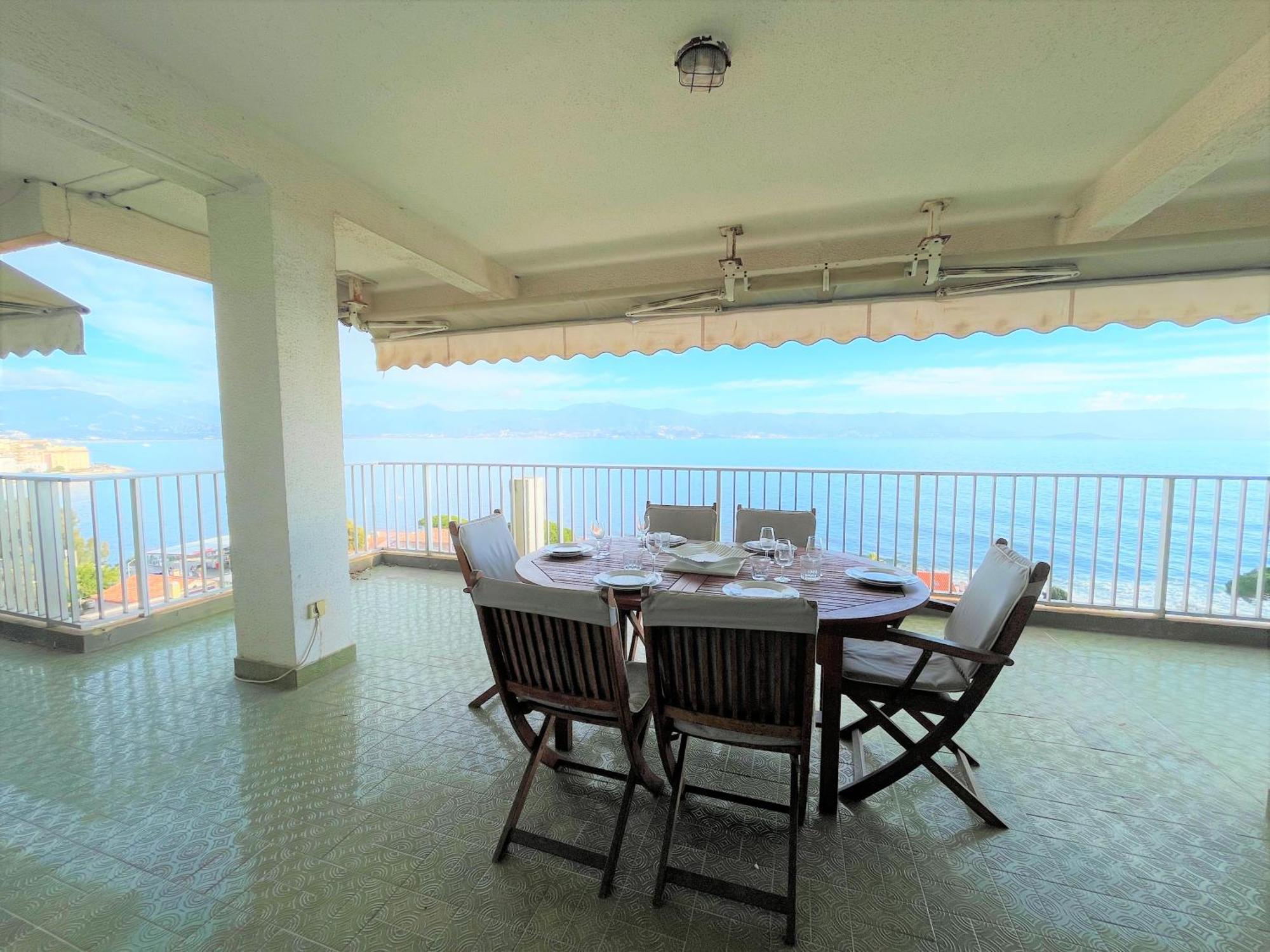 Appartement Vue Mer Carmino Ajaccio 아작시오 외부 사진