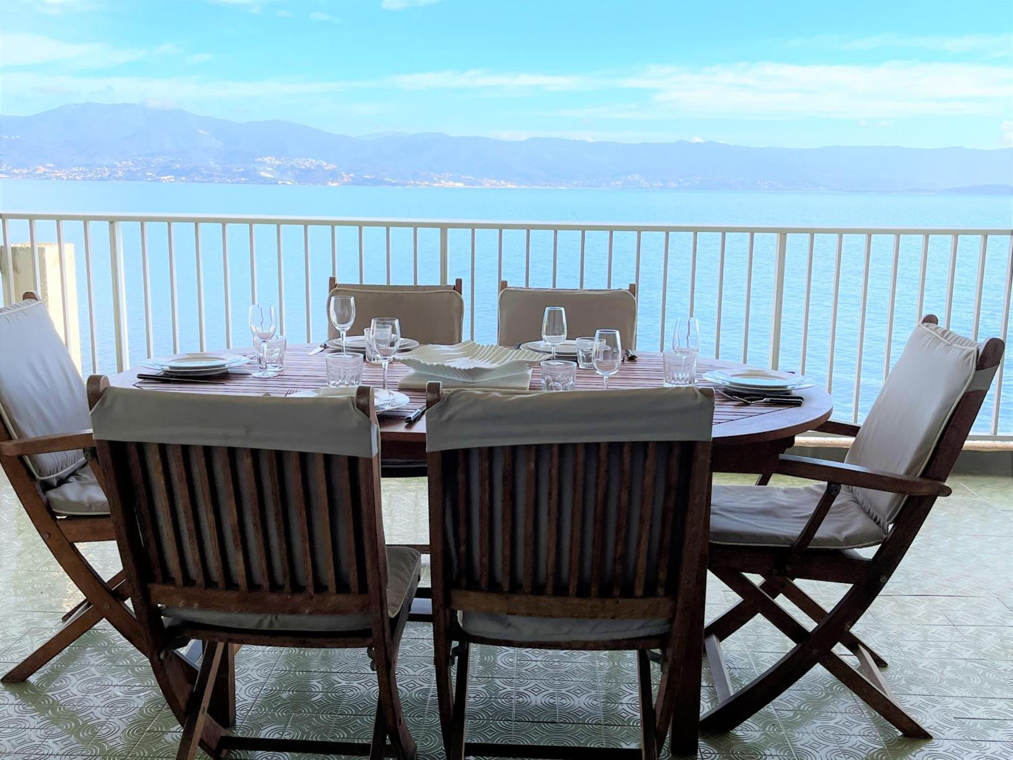 Appartement Vue Mer Carmino Ajaccio 아작시오 외부 사진