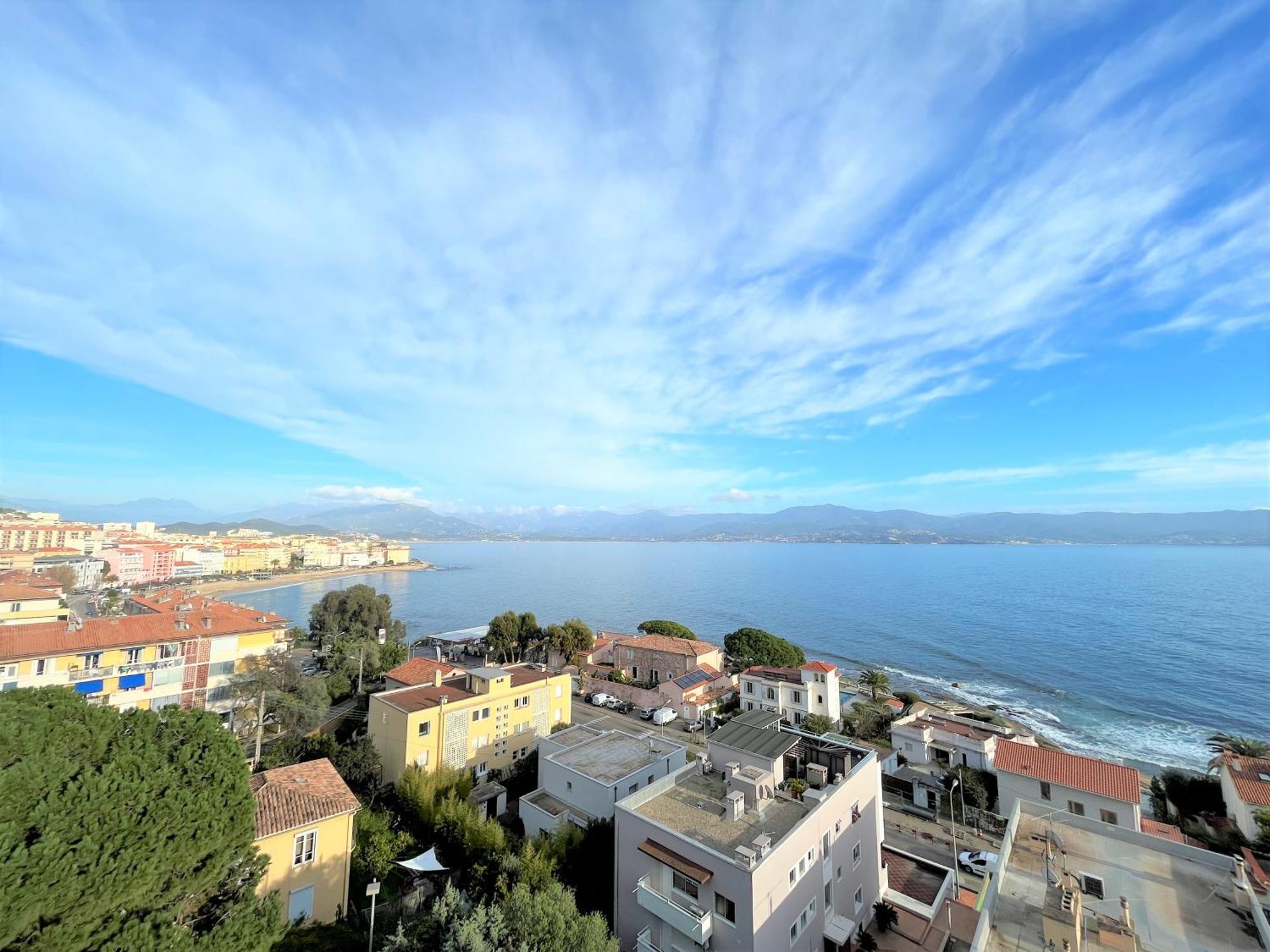 Appartement Vue Mer Carmino Ajaccio 아작시오 외부 사진